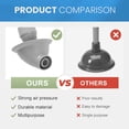 thumbnail image 6 of CHIKANSTORE Toilet Plunger, 2025 UPgraded High Pressure Drain Unclogging Tool, Plungers for Bathroom, Floor, Shower, Kitchen Heavy Duty, Multi-Purpose Air Pump Plunger for Toilet (Dark Gray), 6 of 9