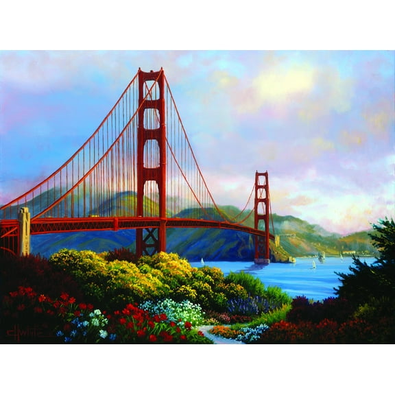 Morning at The Golden Gate 1000 Pc Jigsaw Puzzle by SunsOut