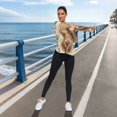 thumbnail image 6 of FORMRS Womens Long Sleeve Shirts UPF 50+ Sun Protection Quick Dry Fishing Hiking Tops, Size S-2XL, Floral Cow, 6 of 8
