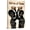 Frame-style, variant on African American Wall Art Couple King Queen Motivational Teamwork Poster