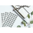 thumbnail image 3 of Royal Green Silver Labels 3/4 Diameter - Sparkly Circle Stickers -Size 0.75 inch 19mm - 600 Pack, 3 of 8