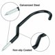 thumbnail image 2 of Conjunto de 2 piezas de ganchos para bicicletas, ganchos prácticos, ganchos para techo espiral colgantes colgantes de pared - para organizar bicicletas, escaleras, 2 of 5