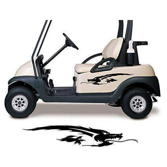 Dragon Golf Cart Go Kart Decals Stickers Auto Truck Racing Graphics GC708