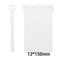 thumbnail image 1 of 10/30Pcs Long T-shaped Cable Tie Adhesive Wire Reusable Cable Storage Box Attaches Wire Fixing Strap Fastener Straps DIY white 30pcs, 1 of 6