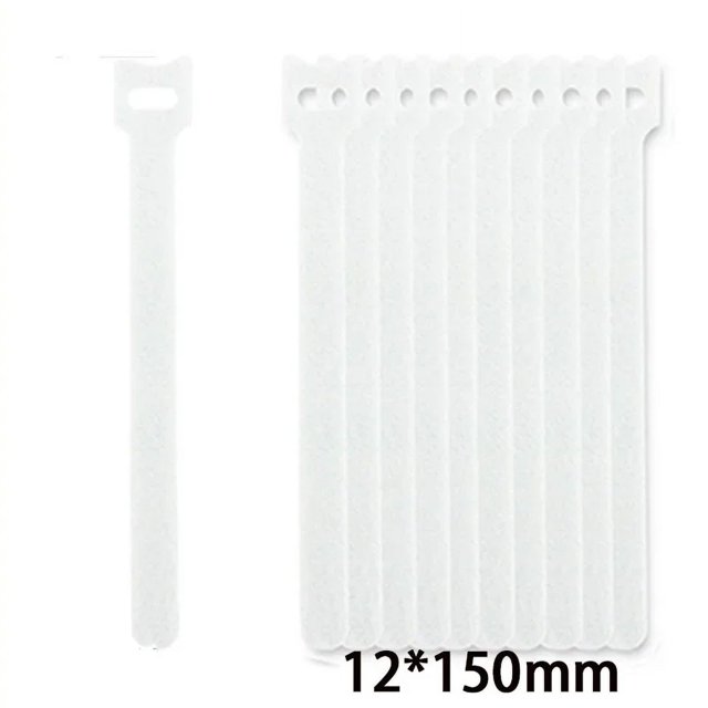 10/30Pcs Long T-shaped Cable Tie Adhesive Wire Reusable Cable Storage Box Attaches Wire Fixing Strap Fastener Straps DIY white 30pcs