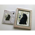 thumbnail image 4 of RIOLIS Counted Cross Stitch Kit 9.5"X11.75"-Black Cat (10 Count), 4 of 4