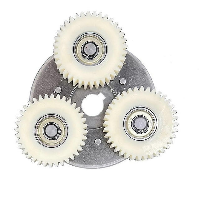 Engranaje de reparación de motor de bicicleta eléctrica de 36 dientes, engranaje planetario de dientes de nailon, adecuado para motor de 500 W.