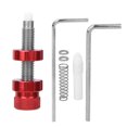 thumbnail image 1 of Coussins Latéraux en Alliage d'Aluminium pour Recourbée avec Bouton de Pression Accessoire (Rouge), 1 of 6