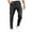 Black, variant on hotojiny Golf Pants Men Fashion Slim Fit Pencil Trousers Lightweight Straight-Legs Work Business Pants with Pockets