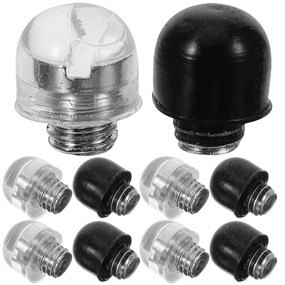 Baluue Hair Styling Accessories Shear Black Plastic 12Pack