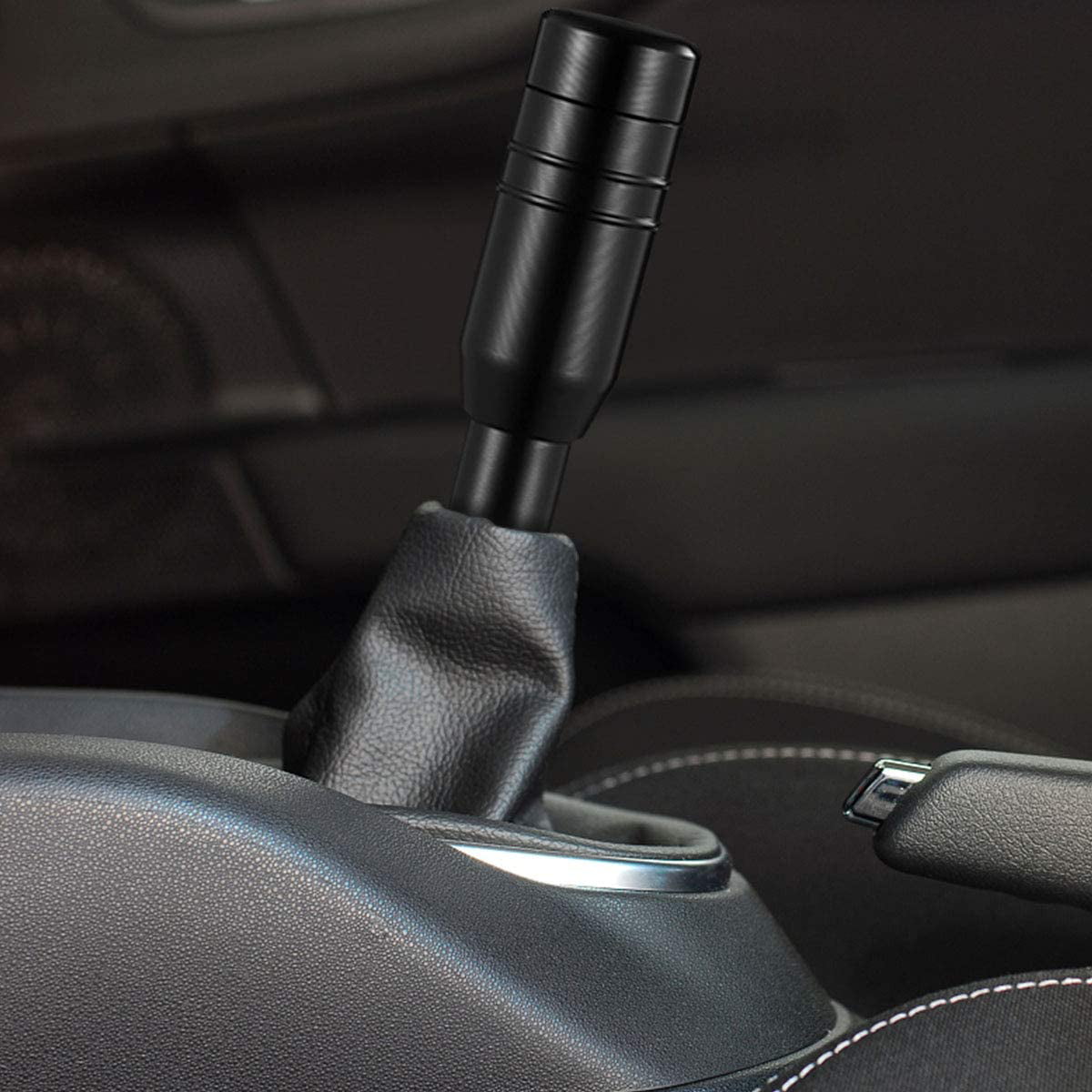 Abfer Shift Knobs Universal Gear Stick Shift Shifter Knob For Most Manual or Automatic Transmission Cars Black 