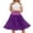 Dark Purple, variant on Ediodpoh Carnival Women's Skirts Cloud Petticoat Underskirt with Big Hexagonal Mesh for Fashion Soft Boneless Design Women's Skirts Hot Pink One Size