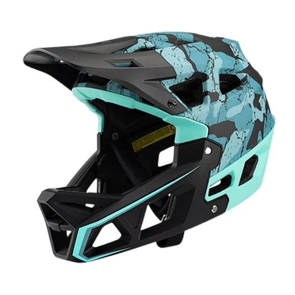 Casco de bicicleta de cara completa azul 55 a 58cm Strade Fareast Limited