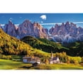 thumbnail image 2 of Trefl Val di Funes Valley, Dolomitas, Italia Rompecabezas de 1500 Piezas Rojo Impresión de 33 x 23 Pulgadas, Rompecabezas de Bricolaje, diversión Creativa, Rompecabezas clásico para Adultos y niños a, 2 of 5