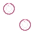 thumbnail image 1 of Bearachild Cojín de asiento de inodoro de invierno con asa Espesar Closestool Mat Accesorios de baño, rosa No.01 2piezas Bearachild CBP143455, 1 of 6