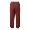 thumbnail image 5 of SwiftWear Women's Capri Pants with Pockets - Slim Fit, Wrinkle-Resistant, Versatile Style for Office & Casual Wear, 5 of 5