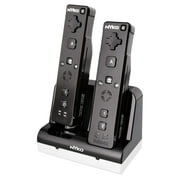 Nyko Charge Station - Charging Stand + Battery 2 x - NiMH - 2 output Connectors - Black
