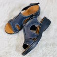 thumbnail image 5 of AZZAKVG Sandals for Women Casual Roman Shoes Fish Mouth Wedge, 5 of 7