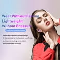 thumbnail image 5 of AMERTEER M12 TWS Wireless Earbuds, Bluetooth 5.0 Headphones with Charging Case 4000mah, Bass Stereo Sound Headset Earphones Built-in Mic, for iPhone & Android Smart Phones White, 5 of 8