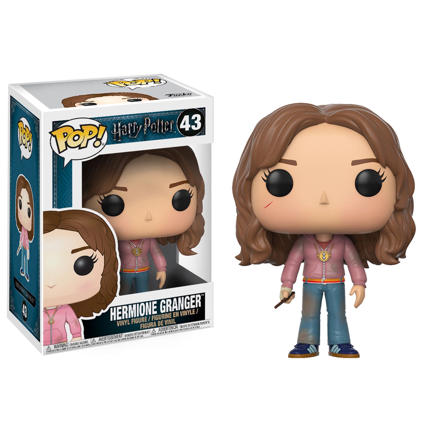 Funko POP! Movies Potter Series 4 Collectors Harry Potter withMarauders Map, Hermione withTime Turner, Ron Weasley with - Walmart.com