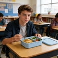 thumbnail image 4 of Compartmentalized Meal Container | Bento Box for Work & School | Airtight Food Storage with Secure Lid | For Lunches, Snacks, and On-the-Go Meals, 4 of 6