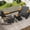 Black, variant on Junkai Outdoor Patio Furniture Set 3-Piece Bistro Set, Breathable Textilene Rocking Chairs with Wide Armrests & Side Storage Pockets, All-Weather Furniture with Glass Side Table for Backyard(Black)