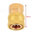 thumbnail image 1 of High Pressure Car Washer Hose Fitting Adapter Threaded Pressure Washer, 1 of 4