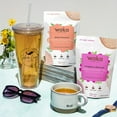 thumbnail image 3 of Waka Instant Tea Mix, 2 Bag Bundle - 100% Tea Leaves, No Additives, Unsweetened Tea Powders - Peach Flavored & Raspberry Flavored Green (4.5oz Each), 3 of 7