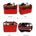thumbnail image 5 of CAILDANL Felt Purse Bag Organizer Insert with zipper Bag Tote Shaper Fit Speedy Neverful PM MM, 5 of 7