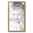 thumbnail image 2 of ArtToFrames 12" x 22" Gold with Star Picture Frame, 12x22 inch Gold Wood Poster Frame (WOM-4755),  Pack, 2 of 7