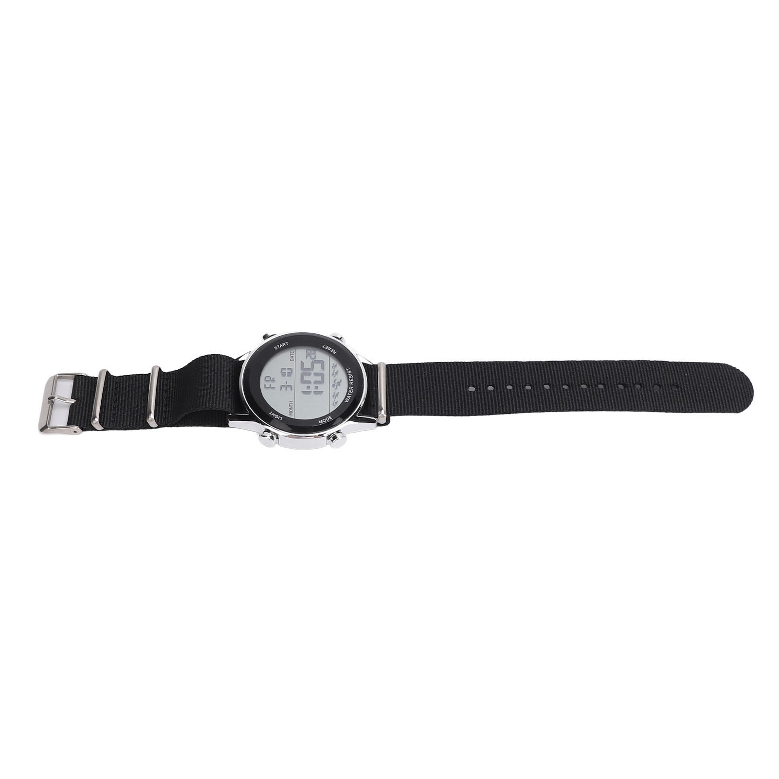 Military Watches for Men Dual Time Zone Mens Digital Watch for Military Green Black