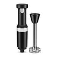 thumbnail image 3 of KitchenAid Cordless Variable Speed Hand Blender with Chopper and Whisk Attachment, Black Matte, KHBBV83, 3 of 11