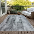 thumbnail image 6 of Addison Rugs Chantille Indoor/Outdoor Transitional Casual Gray Washable Rectangle Rug, 8' x 10', 6 of 6