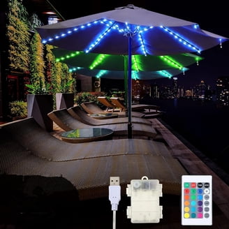 coleman patio umbrella Coleman Cable 91280MC Umbrella Light, 8 Piece