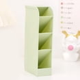 thumbnail image 1 of Pencil Holder Pen Organizer Pencil Organizer Desk Pen Holder Pen Holder Simple Practical Multicell Small Candy Color Pen Holder Student Stationery Storage Box, 1 of 1