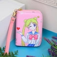 thumbnail image 1 of sailor moon bolso de dibujos animados anime monederos monederos cremallera teléfono y llaves carteras, 1 of 4