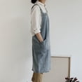thumbnail image 2 of Vjnyvs Work Apron Unisex Denim Apron with Pocket Adjustable Denim Apron Multi Purpose Apron Durable Chef Apron for Cooking Baking Bbq Gardening, 2 of 7