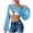 Blue—Swimsuits Cover Ups for Women, variant on AGWOLF Women's Crochet Knit Cover Ups Beach Hollow Out Crop Swimsuit Cover Up Top Vacation Bathing Suits Swimwear Hot Pink Free Size