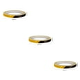 thumbnail image 4 of Transemion 8M Reflective Sticker Rim Luminous Warning Tape Motorbike Bike Frame Wheel Reflector Strip black orange 3Set, 4 of 6