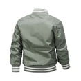 thumbnail image 4 of Dpytoraw Men's College Jacket Classic Loose Lightweight Cotton Letterman Baseball Jacket M 4XL, 4 of 4