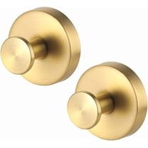 FEKOTS Wreath Hangers Suction Cup Gold 15 Lbs Capacity Waterproof 2 Pack