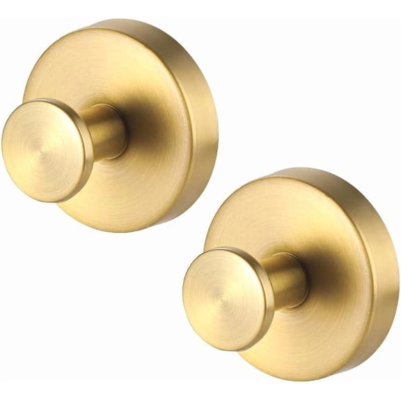 FEKOTS Wreath Hangers Suction Cup Gold 15 Lbs Capacity Waterproof 2 Pack