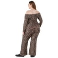 thumbnail image 2 of No Boundaries Off-The-Shoulder Top & Straight-Leg Pants Set, 2-Piece, Women's and Women’s Plus, 2 of 4