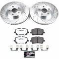 thumbnail image 3 of PowerStop Front Z26 Street Warrior Carbon-Fiber Ceramic Brake Pad and Drilled and Slotted Rotor Kit Fits: PONTIAC TOYOTA Select Models K2316-26, 3 of 9