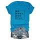 thumbnail image 1 of Camiseta holgada de manga corta con estampado de letras MA Mama Mom Bruh: estampado de letras moderno, cómoda y casual., 1 of 3