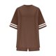 thumbnail image 3 of Eres Más Que una Camisa de Puntuación de Prueba, Blusa de Manga Larga de Ajuste Seco con Pantalones de Cintura Elásticos, 3 of 5