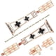 thumbnail image 3 of Adecuado para Apple Watch, Apple Watch SE1-8 Generación, correa de metal con trébol de diamantes de moda, 3 of 6