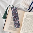 thumbnail image 4 of Kdxio Floral Rabbit Print Metal Tassel Bookmarks,Perfect Gift for Art Lovers and Bookworms Metal Bookmarks for Women, 4 of 8