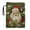 Smiling Santa Claus, variant on HELLHERO Christmas Polyester Book Cover Sleeve for Men Book Organzoer Holder with Zipper Carrying Book Case Protector Wrap Bag for Stationery, Accessories