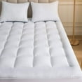 thumbnail image 5 of Niagara Sleep Solution Mattress Topper Queen, Mattress Pad Queen with 2 Pillow Cases, 5 of 5